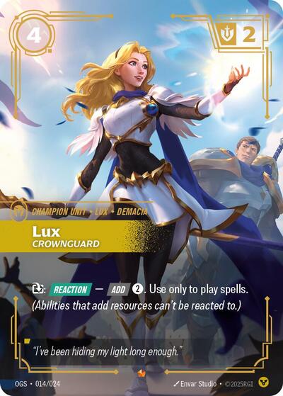 Lux, Crownguard 014/024