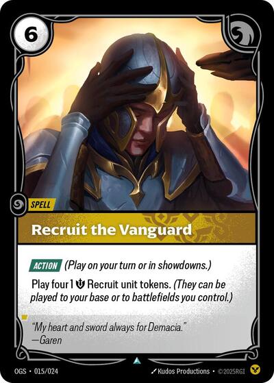 Recruit the Vanguard 015/024