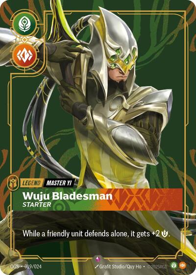 Master Yi, Wuju Bladesman 019/024