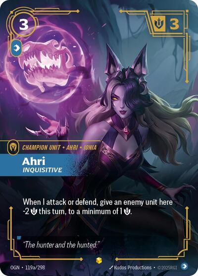 Ahri, Inquisitive 119a/298