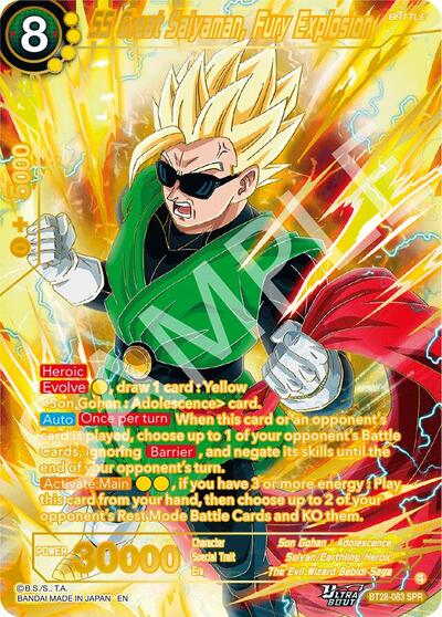SS Great Saiyaman, Fury Explosion BT28-083