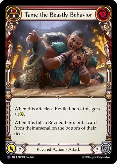 Tame the Beastly Behavior — Super Slam