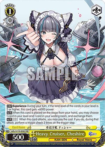 Heavy Cruiser, Cheshire AZL/S119-E002 RR