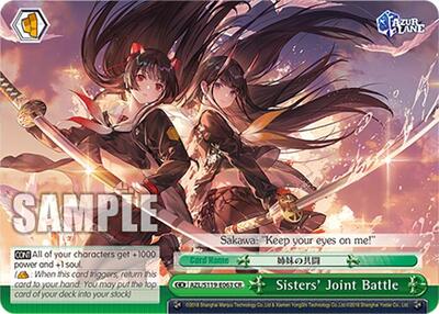 Sisters' Joint Battle AZL/S119-E063 CR