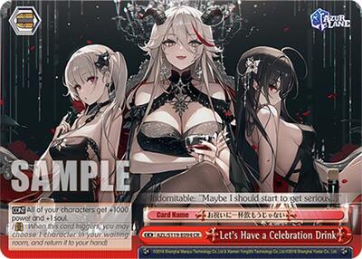 Let's Have a Celebration Drink AZL/S119-E094 CR