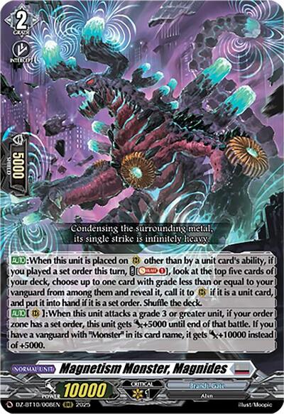 Magnetism Monster, Magnides [D-Format] DZ-BT10/008EN