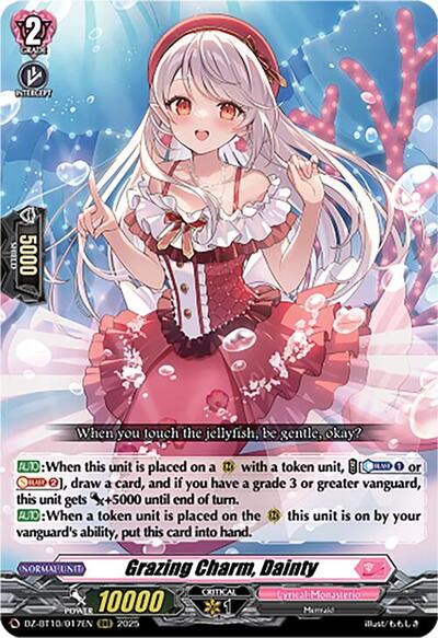 Grazing Charm, Dainty [D-Format] DZ-BT10/017EN