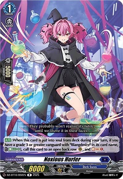 Noxious Hurler [D-Format] DZ-BT10/050EN