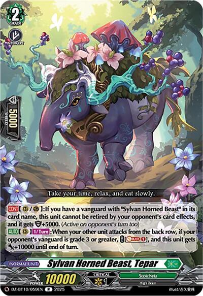 Sylvan Horned Beast, Tepar [D-Format] DZ-BT10/059EN