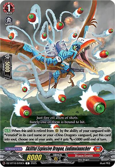 Skillful Explosive Dragon, Eudimolauncher [D-Format] DZ-BT10/070EN