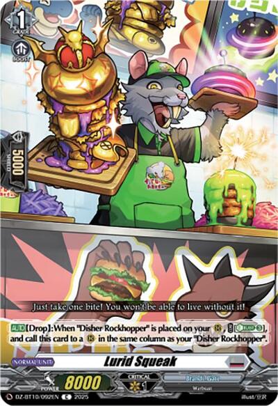 Lurid Squeak [D-Format] DZ-BT10/092EN