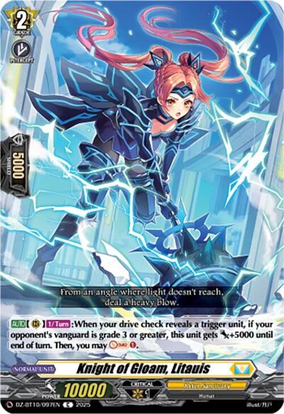 Knight of Gloam, Litauis [D-Format] DZ-BT10/097EN