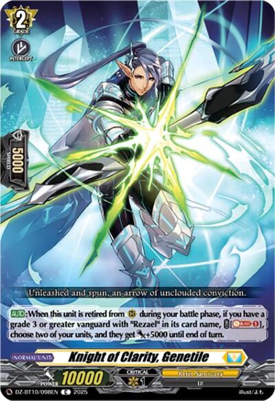 Knight of Clarity, Genetile [D-Format] DZ-BT10/098EN