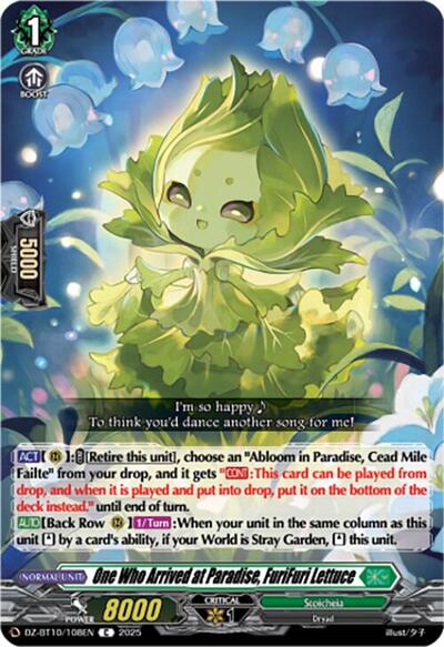 One Who Arrived at Paradise, FuriFuri Lettuce [D-Format] DZ-BT10/108EN