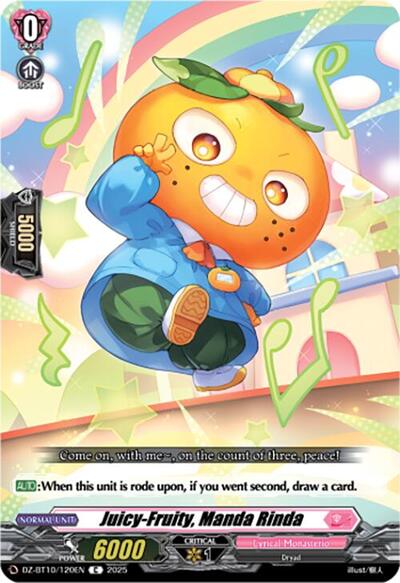 Juicy-Fruity, Manda Rinda [D-Format] DZ-BT10/120EN