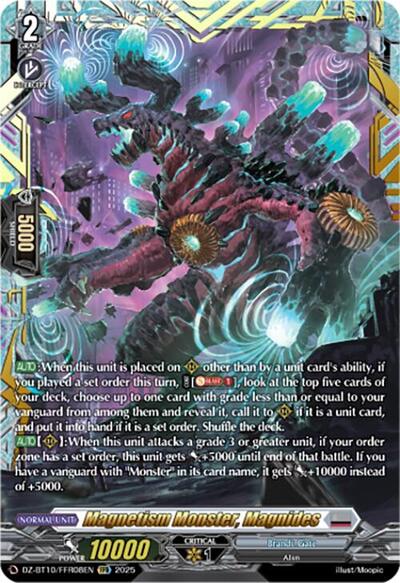 Magnetism Monster, Magnides [D-Format] DZ-BT10/FFR08EN