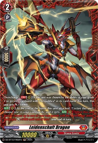Leidenschaft Dragon [D-Format] DZ-BT10/FR02EN