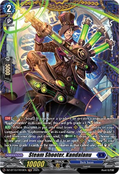 Steam Shooter, Kandalanu [D-Format] DZ-BT10/FR10EN