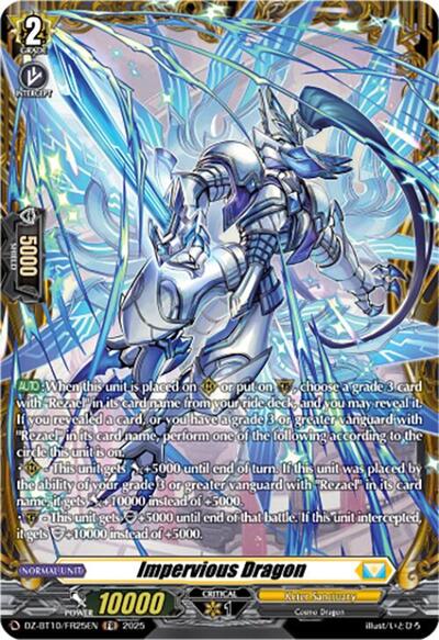 Impervious Dragon [D-Format] DZ-BT10/FR25EN