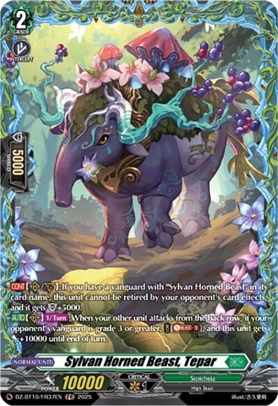 Sylvan Horned Beast, Tepar [D-Format] DZ-BT10/FR37EN
