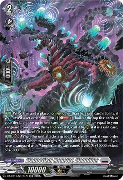Magnetism Monster, Magnides [D-Format] DZ-BT10/SR16EN
