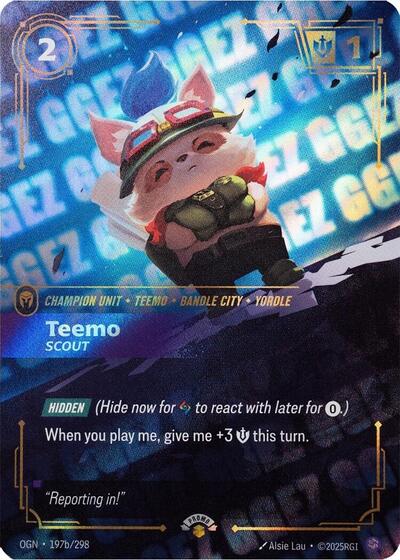 Teemo, Scout 