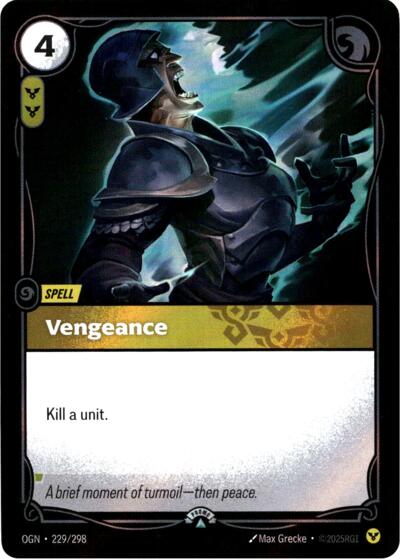 Vengeance 229/298