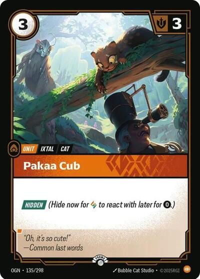 Pakaa Cub 135/298