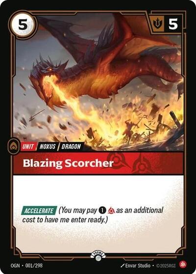 Blazing Scorcher 001/298
