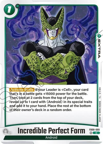 Incredible Perfect Form (FB08-069) [Fusion World] FB08-069
