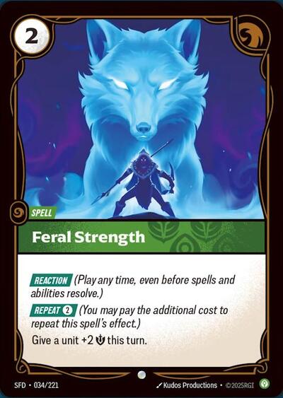 Feral Strength 034/221