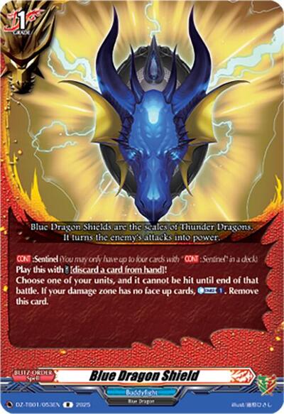 Blue Dragon Shield [D-Format] DZ-TB01/053EN