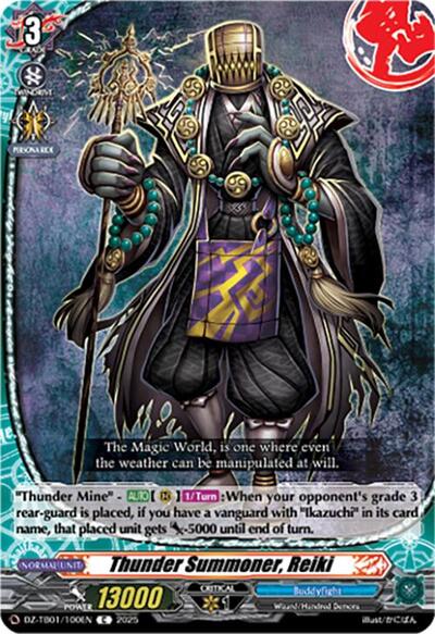 Thunder Summoner, Reiki [D-Format] DZ-TB01/100EN