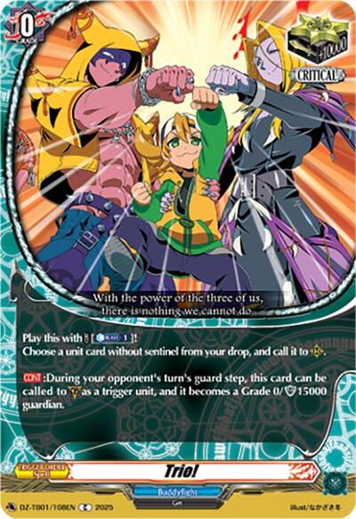 Trio! [D-Format] DZ-TB01/108EN