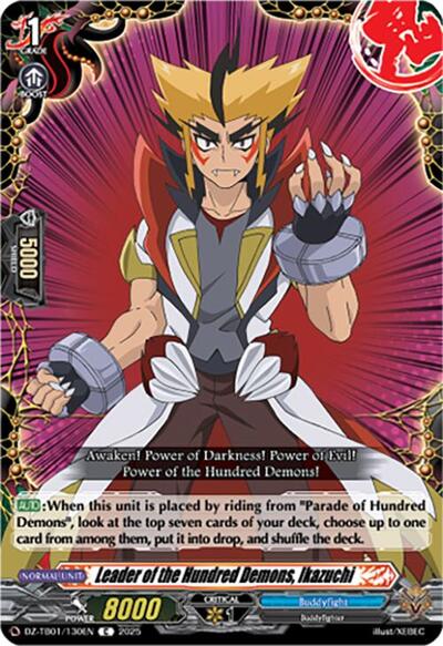 Leader of the Hundred Demons, Ikazuchi [D-Format] DZ-TB01/130EN