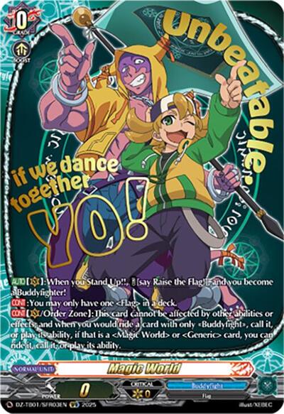 Magic World [D-Format] DZ-TB01/SFR03EN