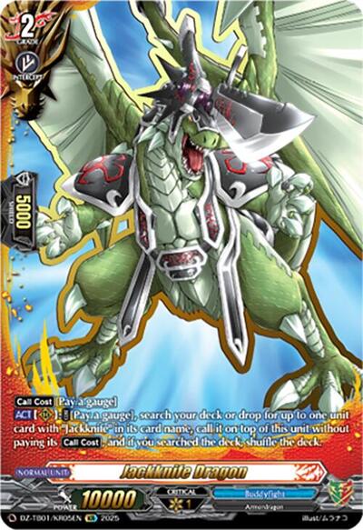Jackknife Dragon [D-Format] DZ-TB01/KR05EN