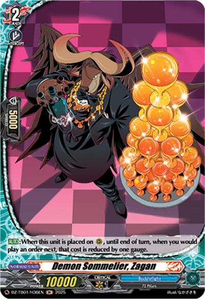 Demon Sommelier, Zagan [D-Format] DZ-TB01/H36EN