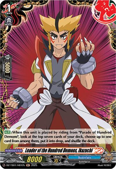 Leader of the Hundred Demons, Ikazuchi [D-Format] DZ-TB01/H81EN