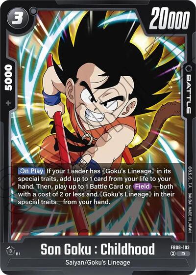 Son Goku : Childhood (FP-049) [Fusion World] 