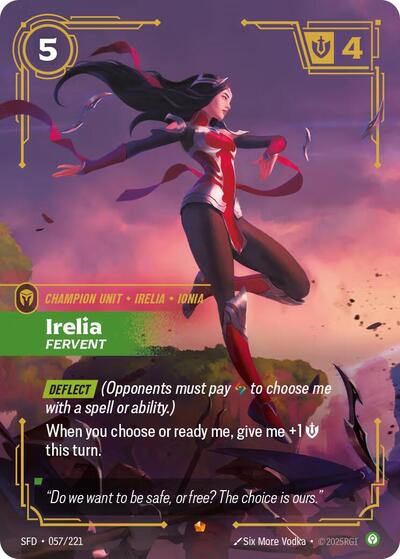 Irelia, Fervent 057/221
