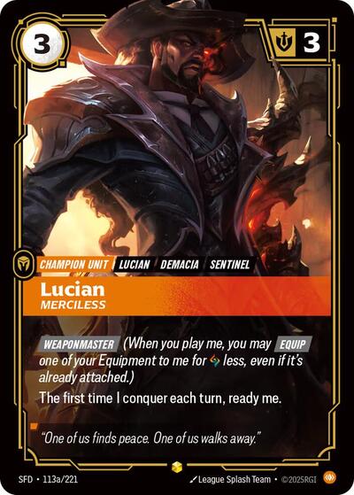 Lucian, Merciless 113a/221