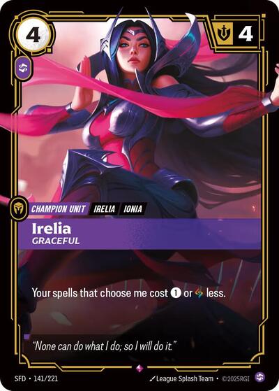 Irelia, Graceful 141/221
