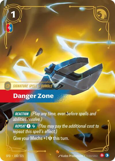 Danger Zone 182/221