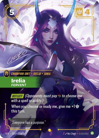 Irelia, Fervent 225*/221