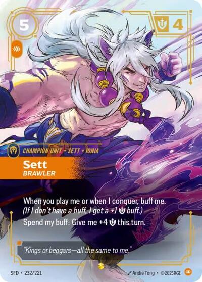 Sett, Brawler 232/221