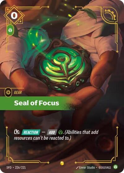 Seal of Focus 226/221