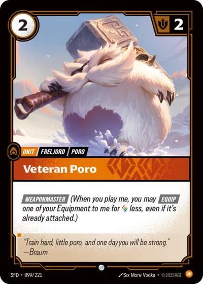 Veteran Poro 099/221