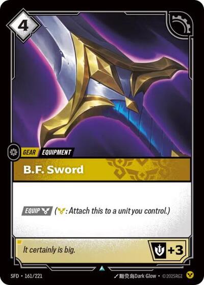 B.F. Sword 161/221