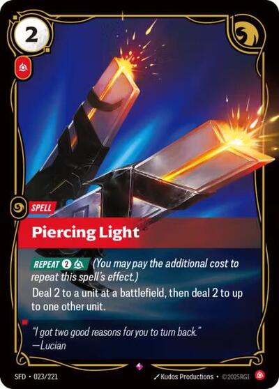 Piercing Light 023/221